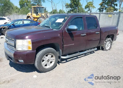 2008 Chevrolet Silverado 1500 Lt1 z USA, uszkodzony, nr VIN 2GCEK13M181164717